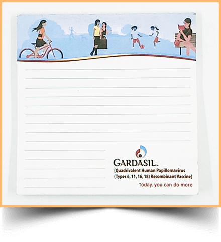 Spectrum notes & promotions - Custom branded personalised Sticky Notes